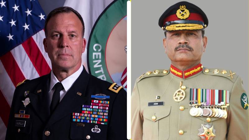 US Central Command chief discusses security cooperation with COAS Asim Munir