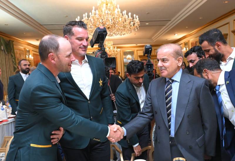 PM Shehbaz hopes historic cricket series will boost ties with England
