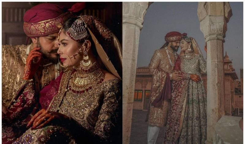 Newlyweds Azlan Shah and Warisha Khan share their beautiful love story