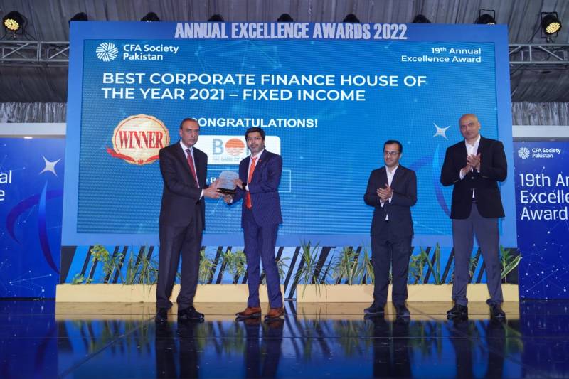 The Bank of Punjab declared ‘Corporate Finance House of the Year’ by CFA Society Pakistan