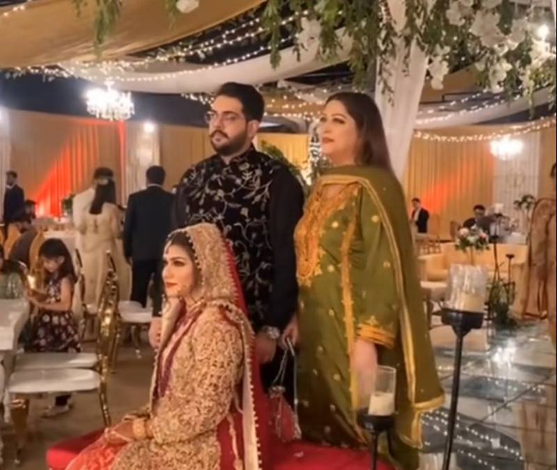 Inside the lavish wedding of Fazila Qazi and Qaisar Khan Nizamani's son