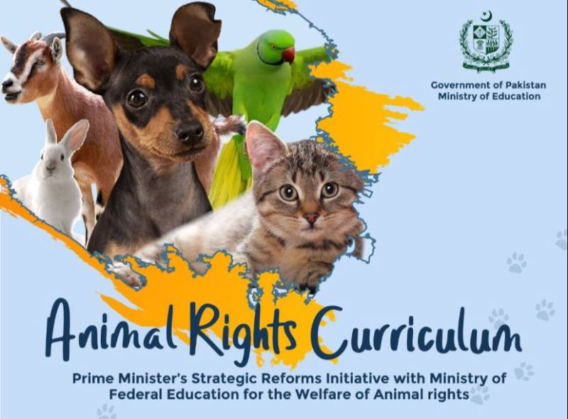 Pakistan launches first ever animal rights curriculum 
