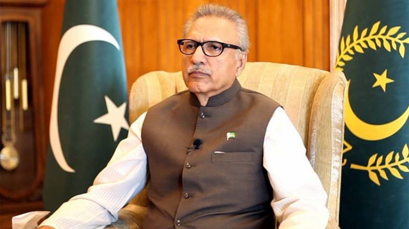 President Alvi calls for reducing political polarisation to achieve economic stability in Pakistan