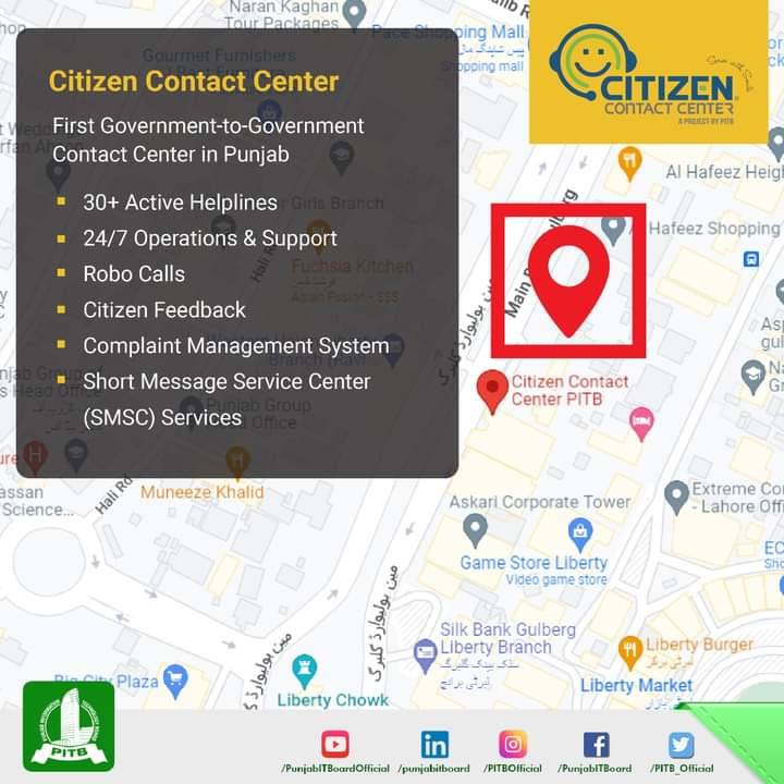 PITB’s Citizen Contact Center receives 6.8 million calls as yet