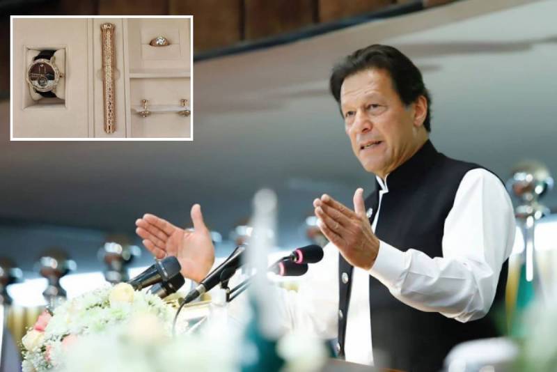 TV anchor presents 'official documents' to contradict Imran Khan's claim about Toshakhana gifts