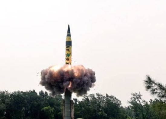 India tests night trials of ballistic missile Agni-V