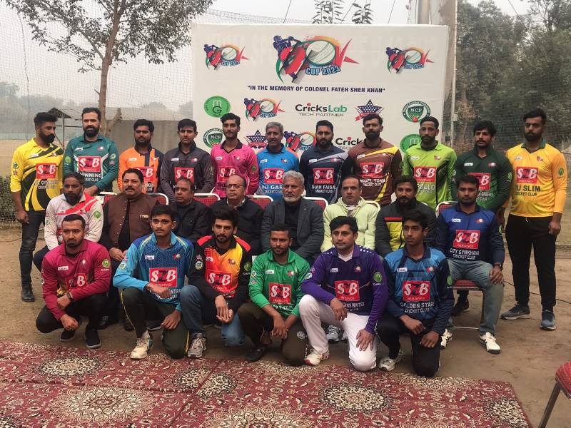 Kits launching ceremony of 20-K Cup T20 Cricket Tournament held