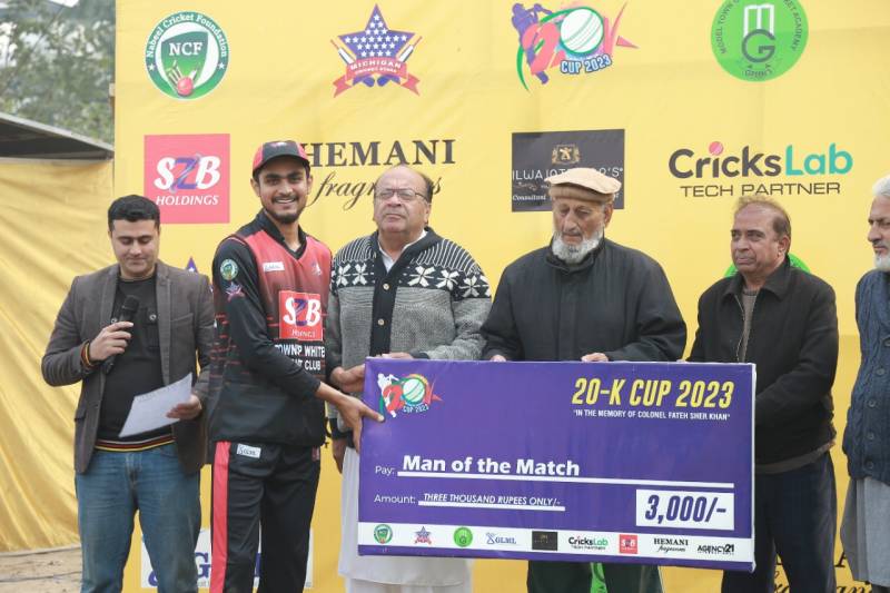 Cricket Center, Prince Club, Township Whites victorious in K-20 Cup 2023