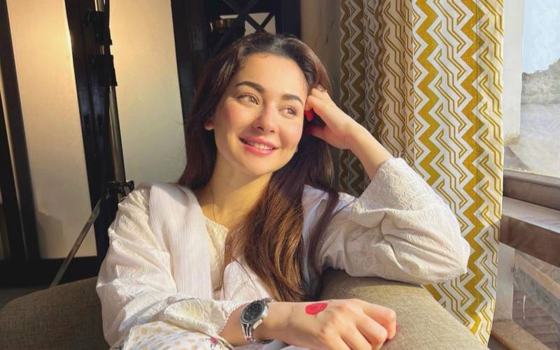 Indian influencer recreates Hania Aamir's iconic blush look