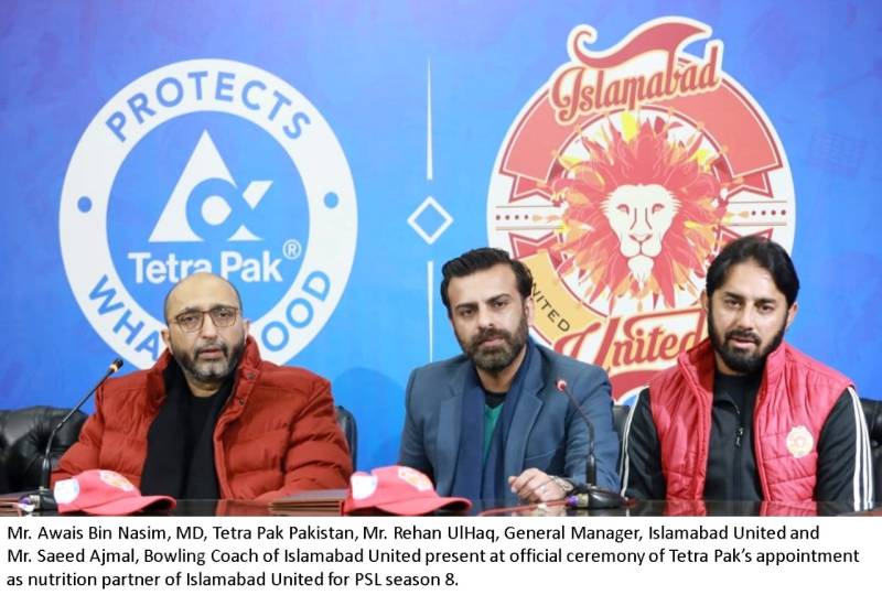 Tetra Pak supports Islamabad United as a nutrition partner