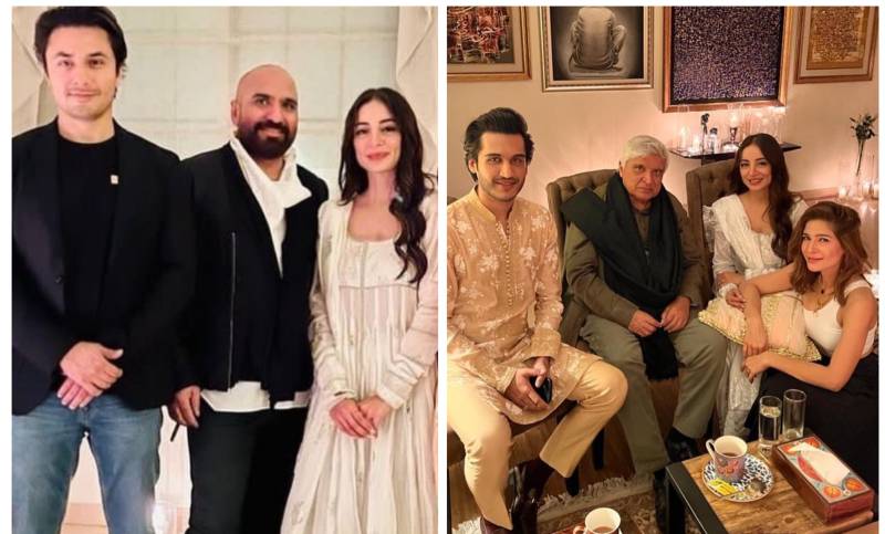 Lollywood meets Bollywood – Sarwat Gillani elated over meeting Indian poet Javed Akhtar