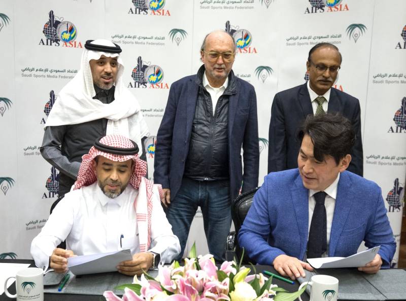 AIPs Asia-Saudi Arabia Sports Media Federation sign MoU for sports promotion