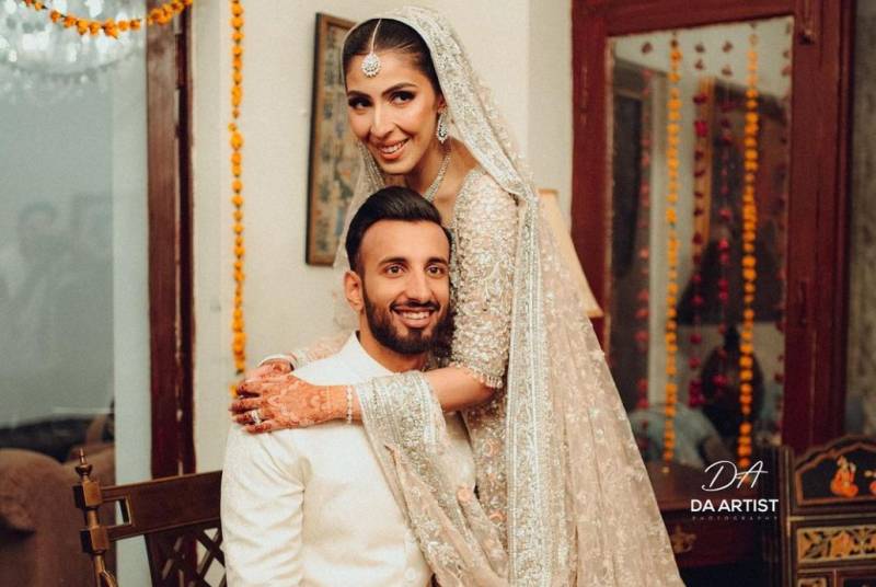 Shan Masood and Nische Khan’s wedding pictures, videos hit social media