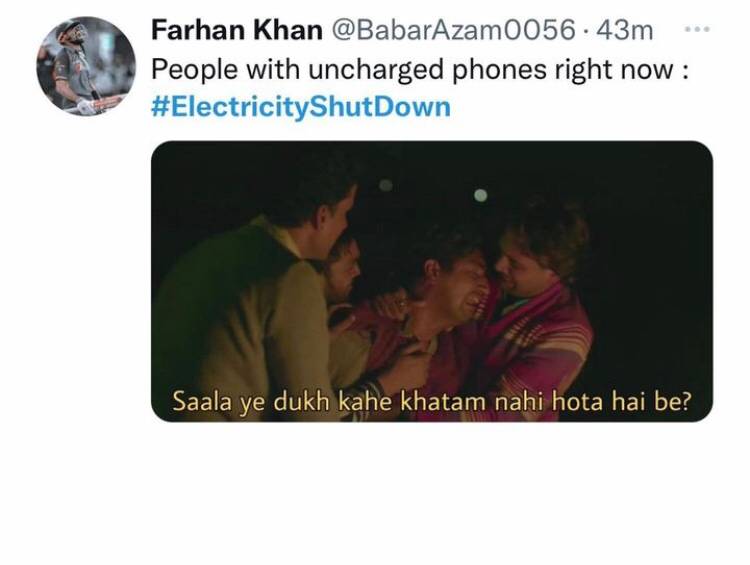 #PowerOutrage - Twitter erupts into memes as #Pakistan plunges into darkness