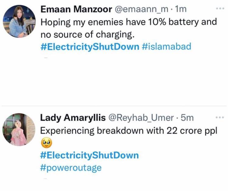 #PowerOutrage - Twitter erupts into memes as #Pakistan plunges into darkness