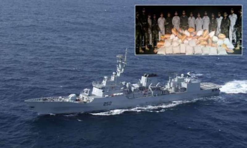 Pakistan Navy seizes drugs worth Rs15 billion in joint counter narcotics operation with Customs
