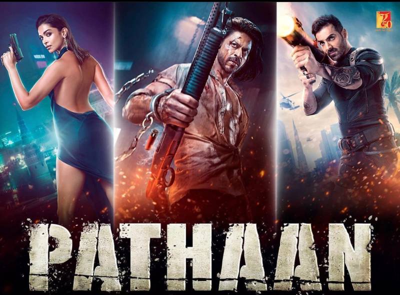 'Pathaan': Shahrukh Khan and Deepika Padukone's posters set on fire outside cinemas in India’s Bihar