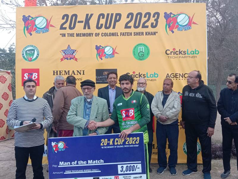 20-K Cup 2023: Model Town Greens thump Golden Star to complete semifinal lineup