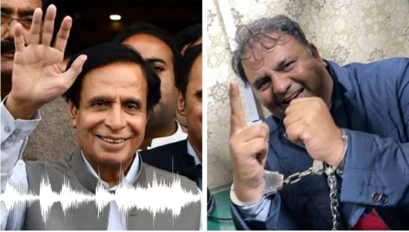 Latest audio leak shows 'Parvaiz Elahi' in cheerful mood after Fawad Chaudhry’s arrest