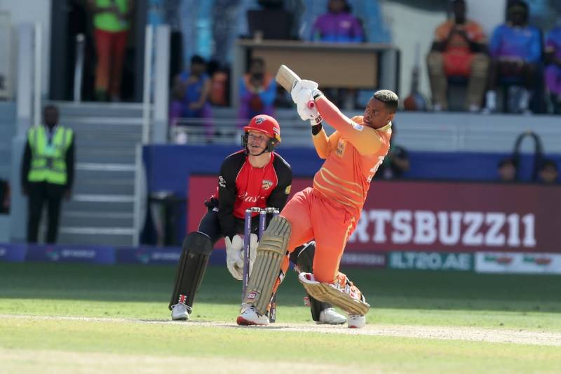 Shimron Hetmyer’s half-century helps Gulf Giants defeat Desert Vipers and confirm a top-two finish