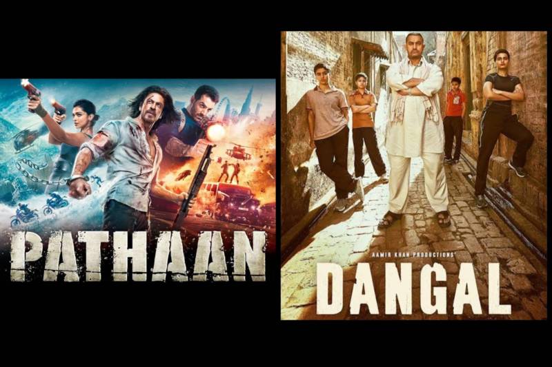SRK's Pathaan beats Aamir Khan's Dangal at Indian box office 