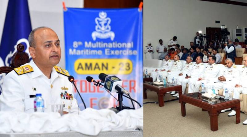 AMAN-2023: Pakistan Navy set to kick off 50-nation maritime exercise