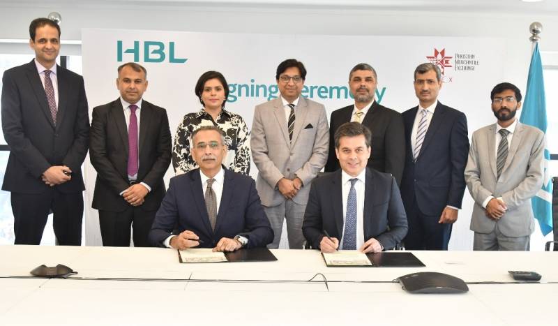 HBL partners with PMEX to promote Electronic Warehouse Receipt (EWR) Trading