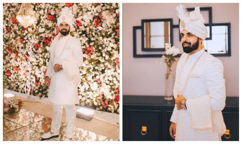 Shadab Khan looks dapper in first glimpse of his baarat ceremony