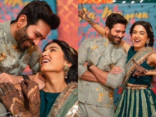 Hira Khan and Arsalan Khan look stunning at their Mayun ceremony