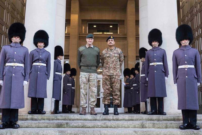 COAS Asim Munir meets UK’s Gen Sir Patrick Sanders