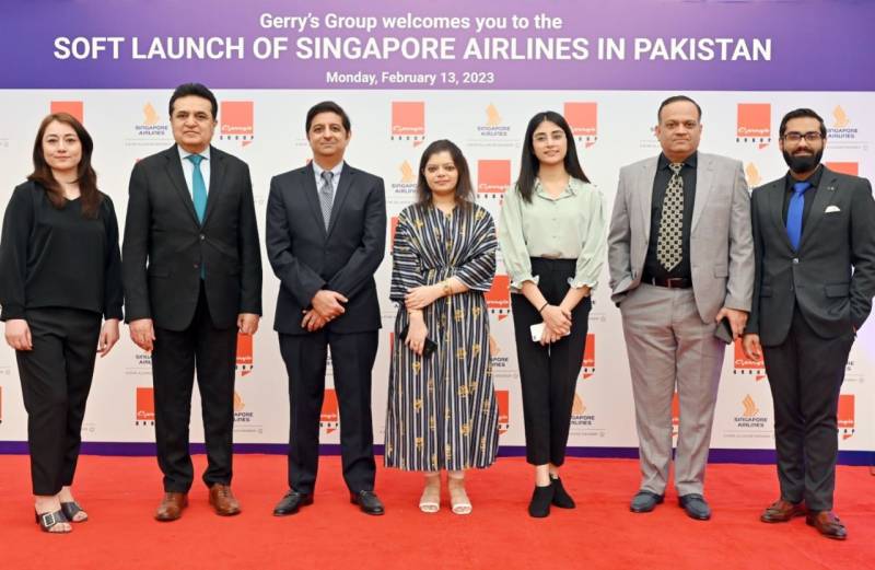 Gerry’s International organises soft launch of Singapore Airlines in Pakistan