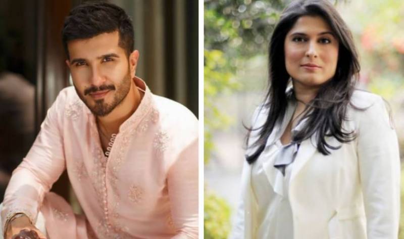 Feroze Khan shares his defamation notice to Sharmeen Obaid-Chinoy on social media