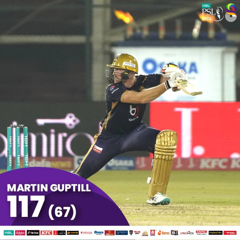 PSL8, Match 6: Guptill steers Quetta Gladiators to victory over Karachi Kings