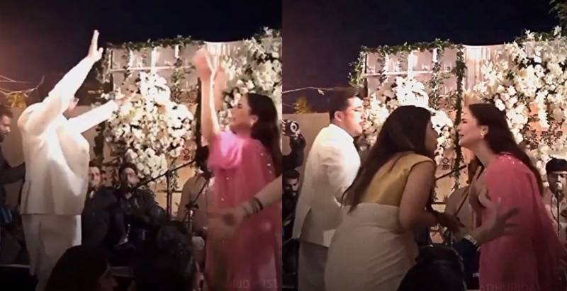 Hania Aamir dances her heart out at Umer Mukhtaar's Qawwali night