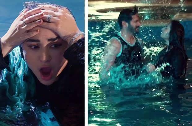 Yumna-Wahaj's pool scene from Tere Bin breaks the internet — watch BTS video