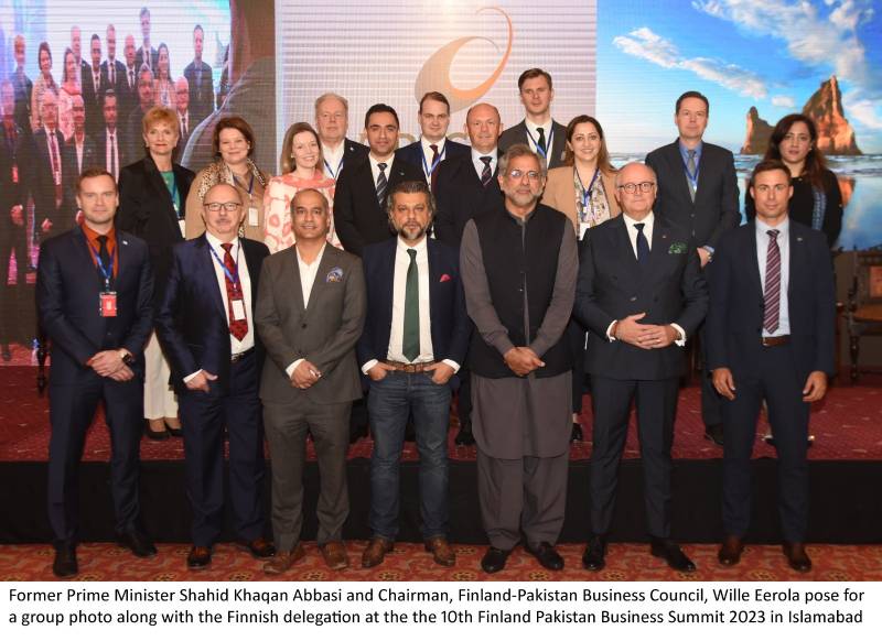 Finland-Pakistan Business Summit 2023 pledge to strength business ties