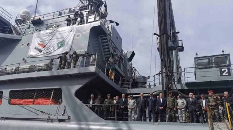 Pakistan Navy ship carrying relief aid reaches quake-hit Syria