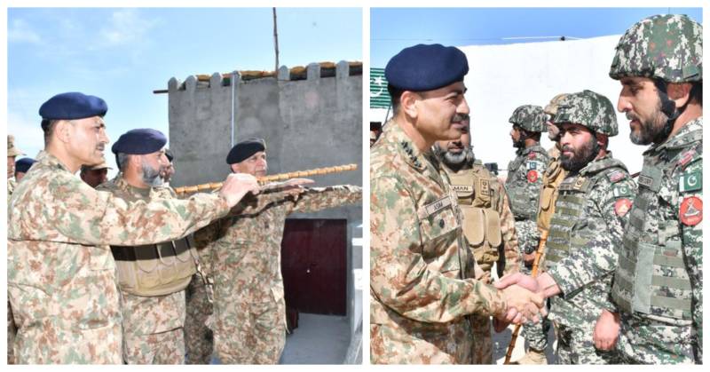 COAS Asim Munir visits forward posts at Pak-Afghan border, vows to eliminate terrorism 