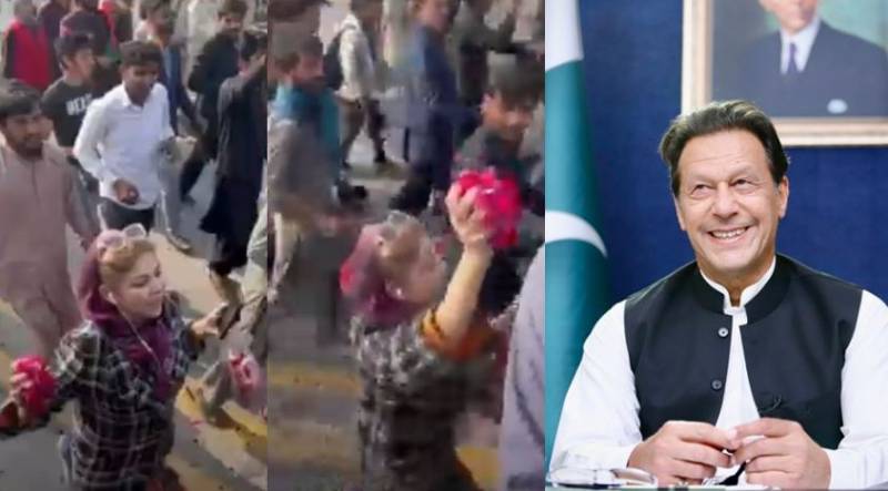 Watch — Mishi Khan escorts Imran Khan’s convoy in Islamabad