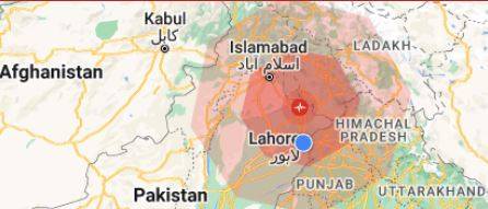Strong earthquake shakes parts of Pakistan