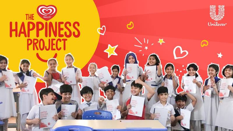 Pakistan joins ‘Happiness Project’ in partnership with Wall’s Ice Cream and Project Everyone