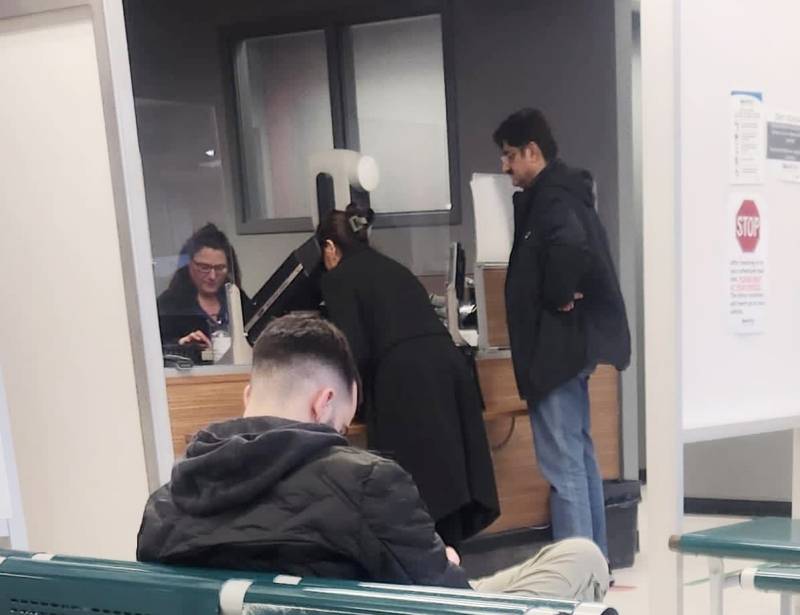 Is this Sindh CM Murad Ali Shah waiting in queue at Canada’s driving licence center?
