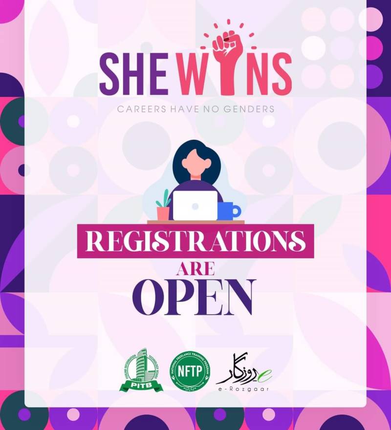 Registration opens for PITB's training program for women empowerment ‘SheWins’