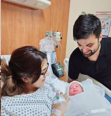 Rabab Hashim welcomes baby girl