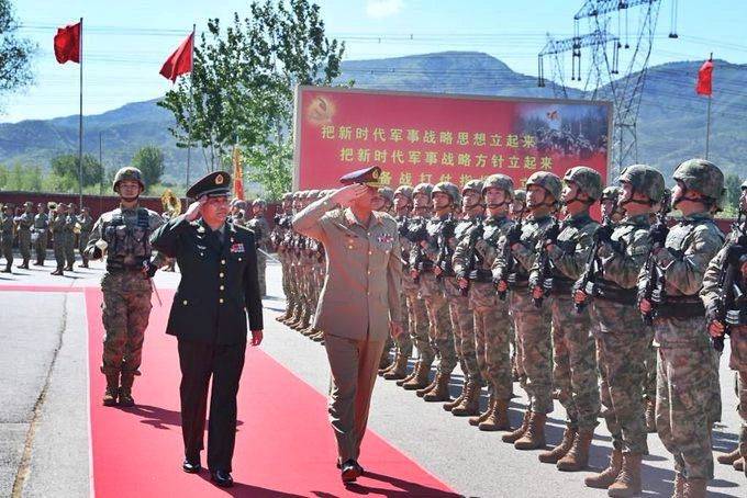 Pakistan Army Chief Gen Asim Munir receives Guard of Honour at PLA headquarters during China visit