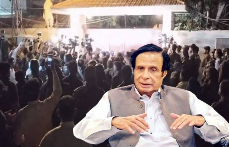 Parvez Elahi booked under terrorism charges for attacking police, ACE officials during late-night raid