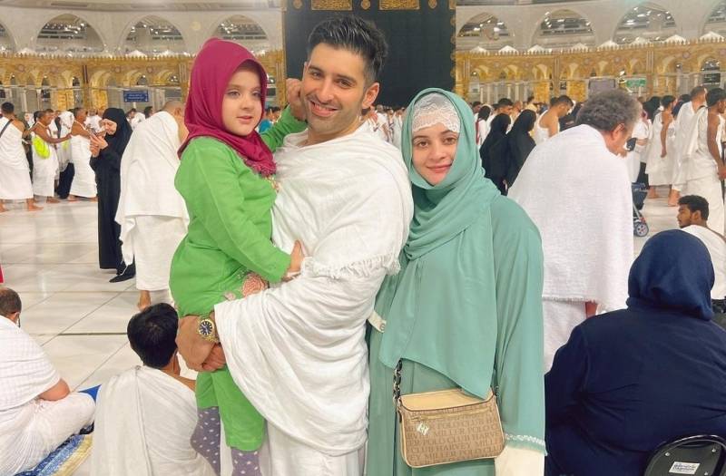 Aiman Khan and Muneeb Butt share more Umrah pictures