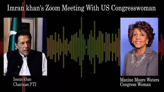Zoom call allegedly between Imran Khan, US congresswoman leaked online