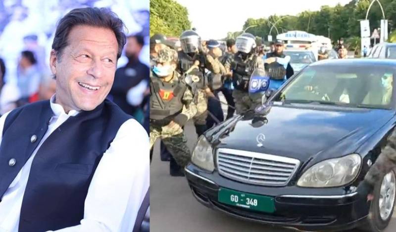 Supreme Court clears the air on arranging Mercedes car for Imran Khan for court appearance