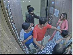 Watch: Sindh MPA's son, friends beat women in lift in a Karachi residencial area